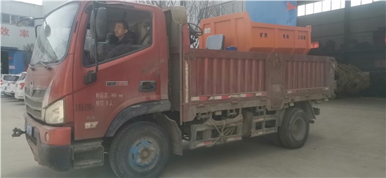 潼關(guān)客戶復購電動三輪車一臺