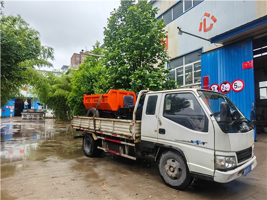 西桐嶼客戶電動三輪車發貨